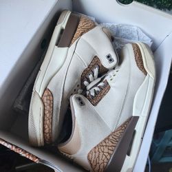 Jordan 3 "Palomino" Size 11 Used- Good Condition