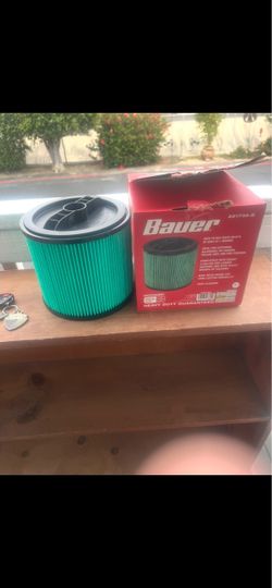 Bauer HEPA Wet/Dry Vacuum Filter 22173A-B
