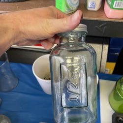 Glass Jar With Screw On Lid 