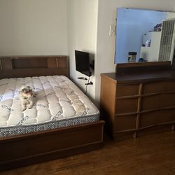 Distinctive furniture by stanly mid century dresser and bed OBO