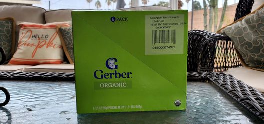 Gerber Organic Pouches