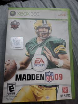 Madden 09 xbox 360