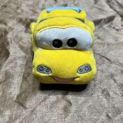Disney Parks Wishables Cars Land Yellow Radiator Springs Racer Plush stuffed ani