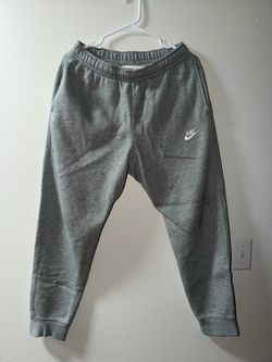 Nike Gray Fleece Jogger Sweatpants
