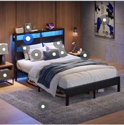 Queen bed frame