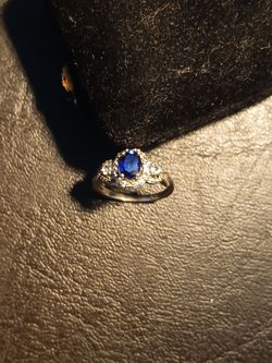 Diamond Sapphire Ring