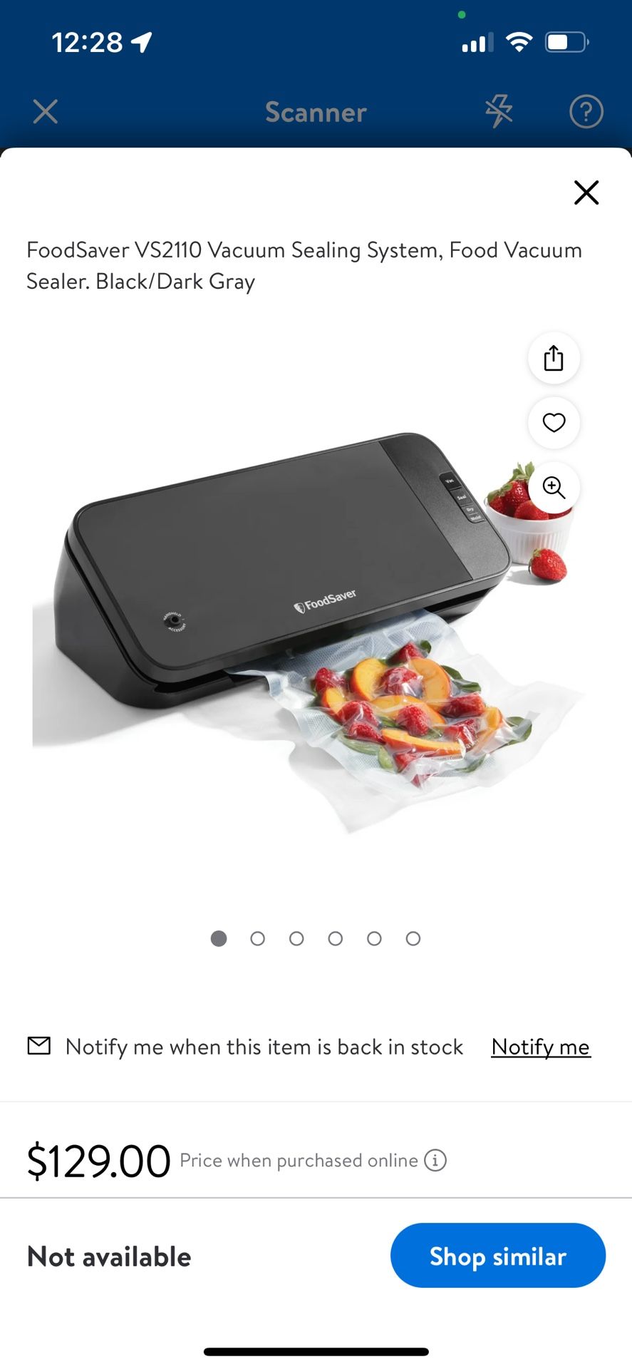 Brand New In Box Food Saver