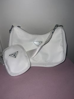 White Prada Bag