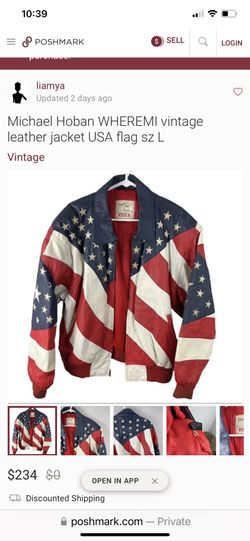 Michael  Hoban WHEREMI LEATHER Jackets Vintage 