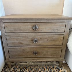 Like NEW Restoration Hardware nightstand!