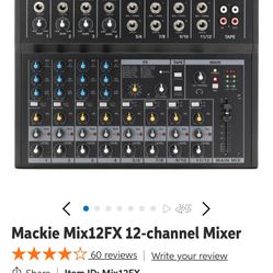 Mackie Mixer
