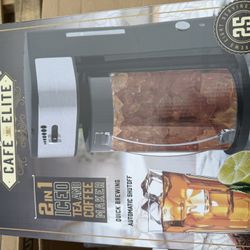 Kitchen Ace Cafe Elite 2-in-1 Iced Tea and Coffee Maker. 