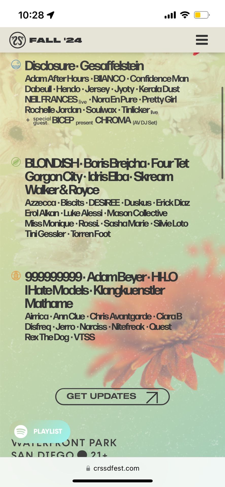 CRSSD 2 Day Ticket