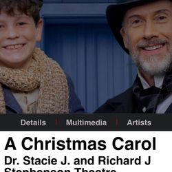 Phoenix Theatre Christmas Carol TODAY 1:30pm