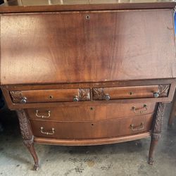 Antique Vintage Secretary Desk