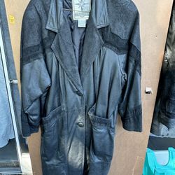 Leatherjacket Long Size L