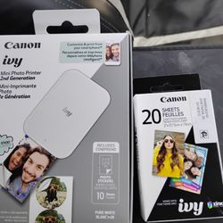 Ivy Portable Picture Sticker Printer 
