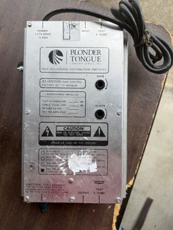 Blonder Tongue BIDA 750-30 Broadband Indoor Distribution Amplifier