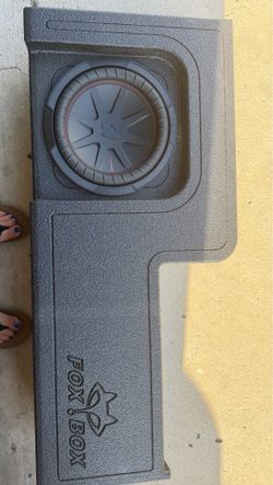 Jeep Gladiator Fox Sub Box with 10’ speaker