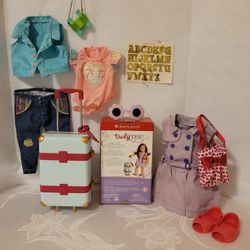 American Girl Dolls  Travel Luggage Set