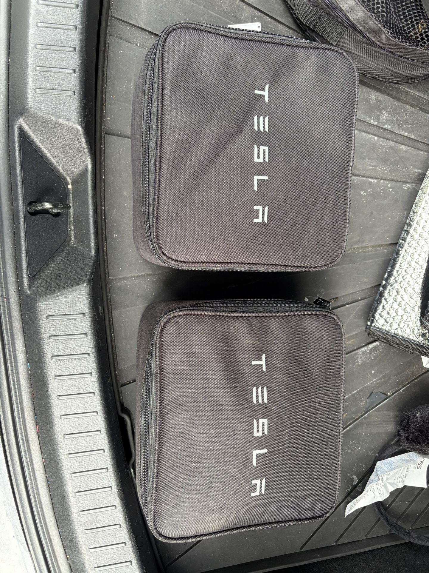 Tesla Mobile Charger And Toll Hitch