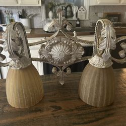 Decorative Double Wall Sconce