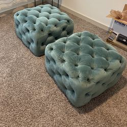 Tufted Ottomans