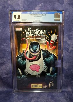 Venom Lethal Protector #1 2022 CGC 9.8 WP Limited 1:25 DNA
