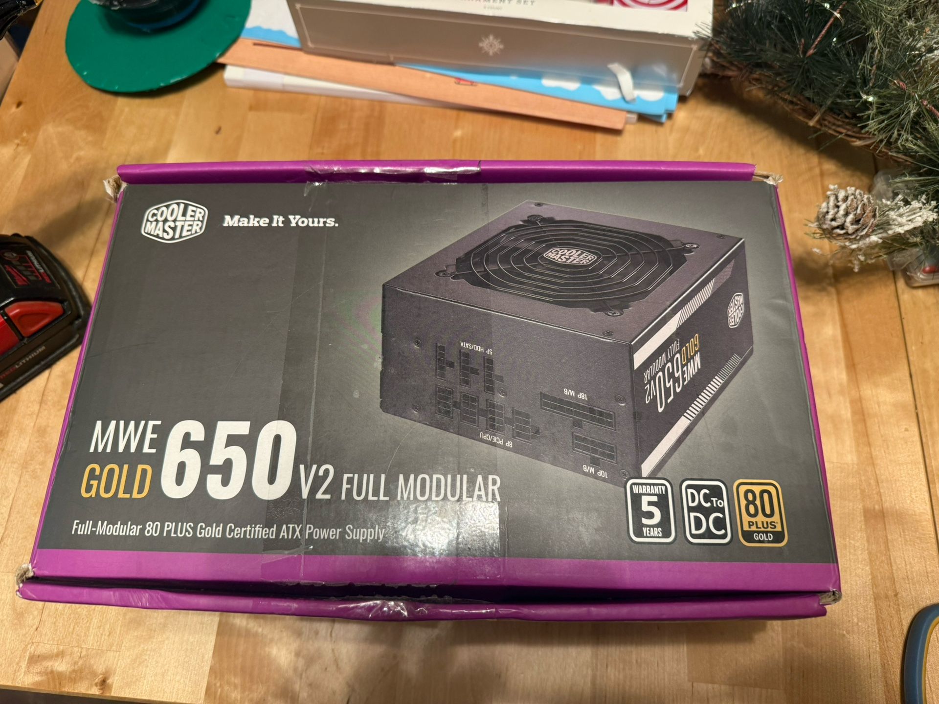 Cooler Master MWE GOLD 650w Full Modular Power Supply