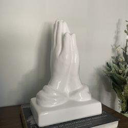 Huge Porcelain Praying Hands 