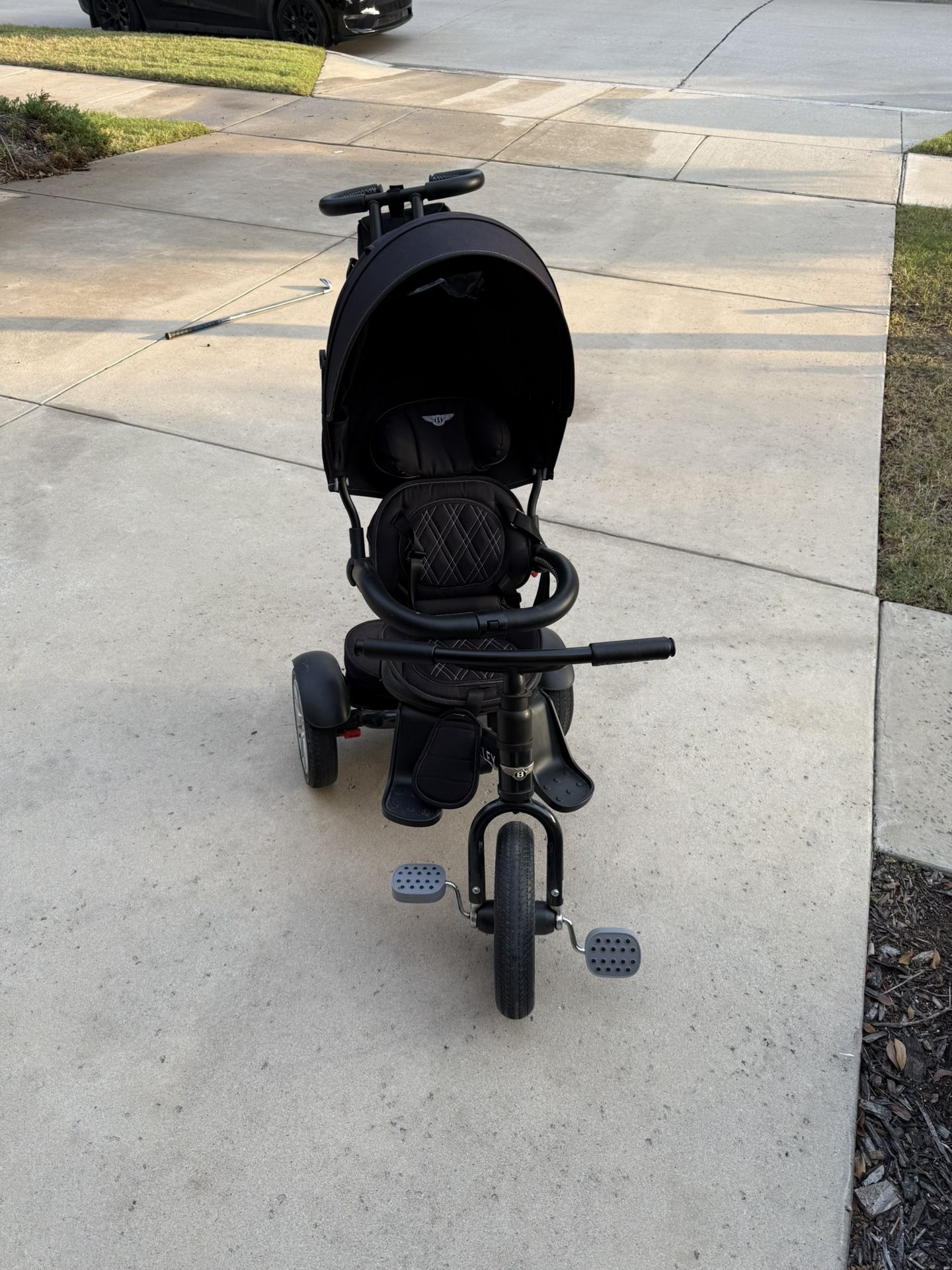 Black Bentley Trike For Toddler