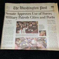 9/15/2001 Washington Post