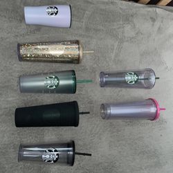 USED STARBUCKS CUPS