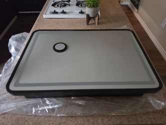 Cabinet mirror led
