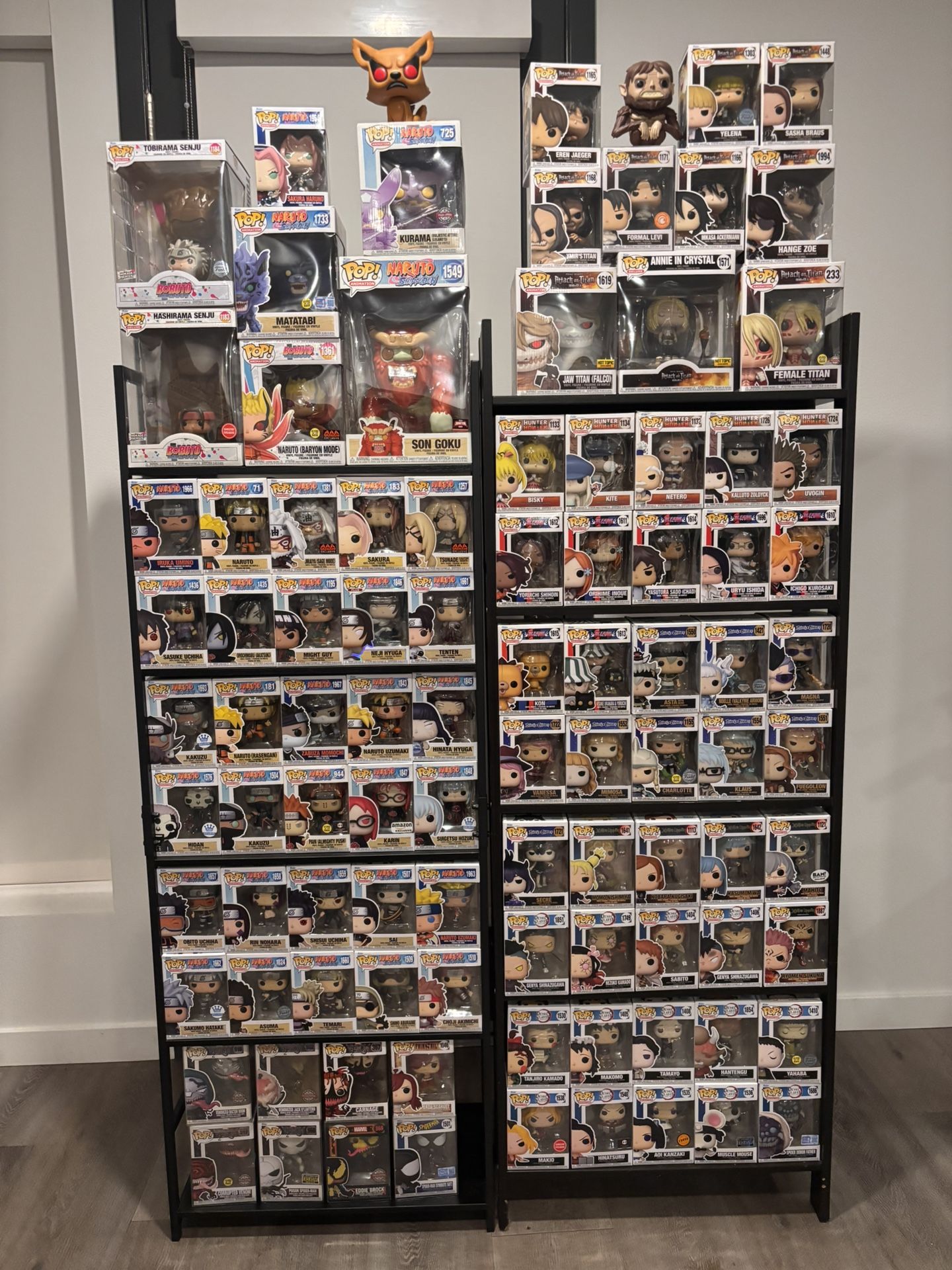 ⭐ Funko Pop Collection – Anime, Attack on Titan, Naruto, Demon Slayer & More! (Huge Bundle)