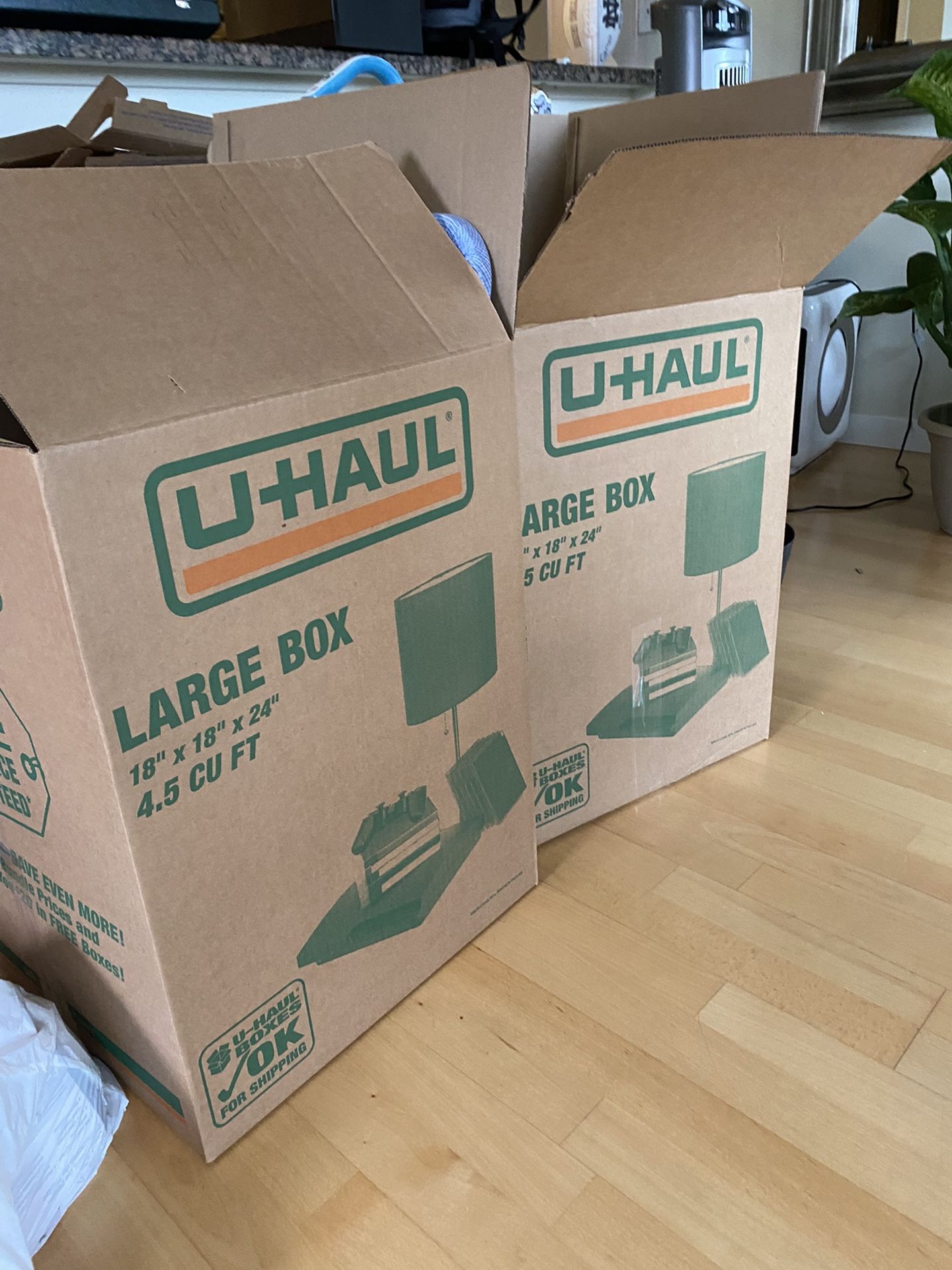 FREE Boxes- Bankers Boxes And Uhaul Boxes 