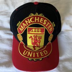 Manchester United Fitted Soccer Futbol Hat - Brand New 