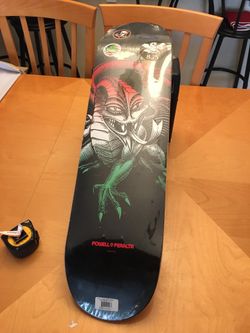NEW Powell Peralta Skateboard Deck Steve Caballero Blue Fade 8.75 Still In factory plastic wrap