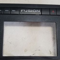 2006-2009 Ford Fusion Radio Dash Bezel w/ Hazard & Info Buttons (OEM)