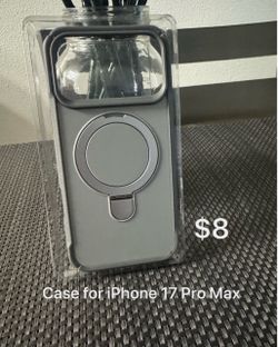 Case for iPhone 17/ 18 Pro Max, muy buen material