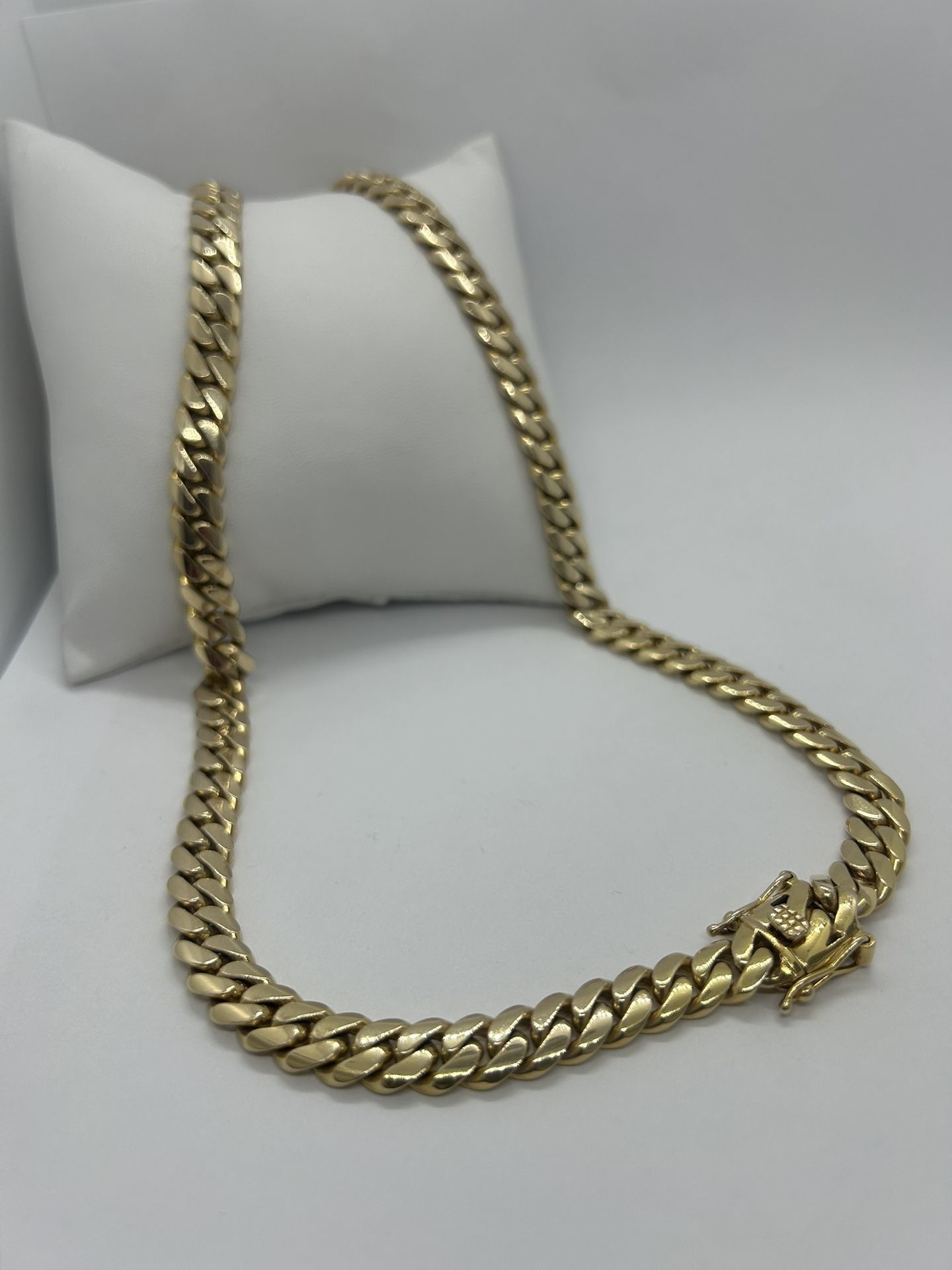 Chain Cuban Link 10k Yellow Gold