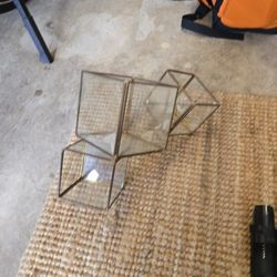 West Elm Glass Coffe Table Accent