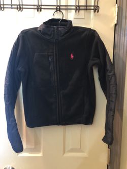Girl’s Ralph Lauren Fleece Zip-Up Jacket (Size 12/14)