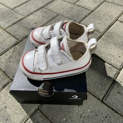 White Converse For Toddler