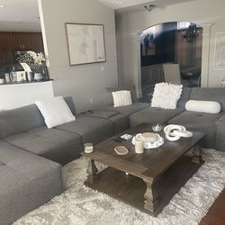 XL L SHAPE SECTIONAL WITH CHASE