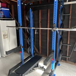 SQUAT RACK/ HR1000/ VESTAFITNESS/ WEIGHTS/ BARBELL/ BENCH/ GYM EQUIPMENT/ FREE DELIVERY 🚚 