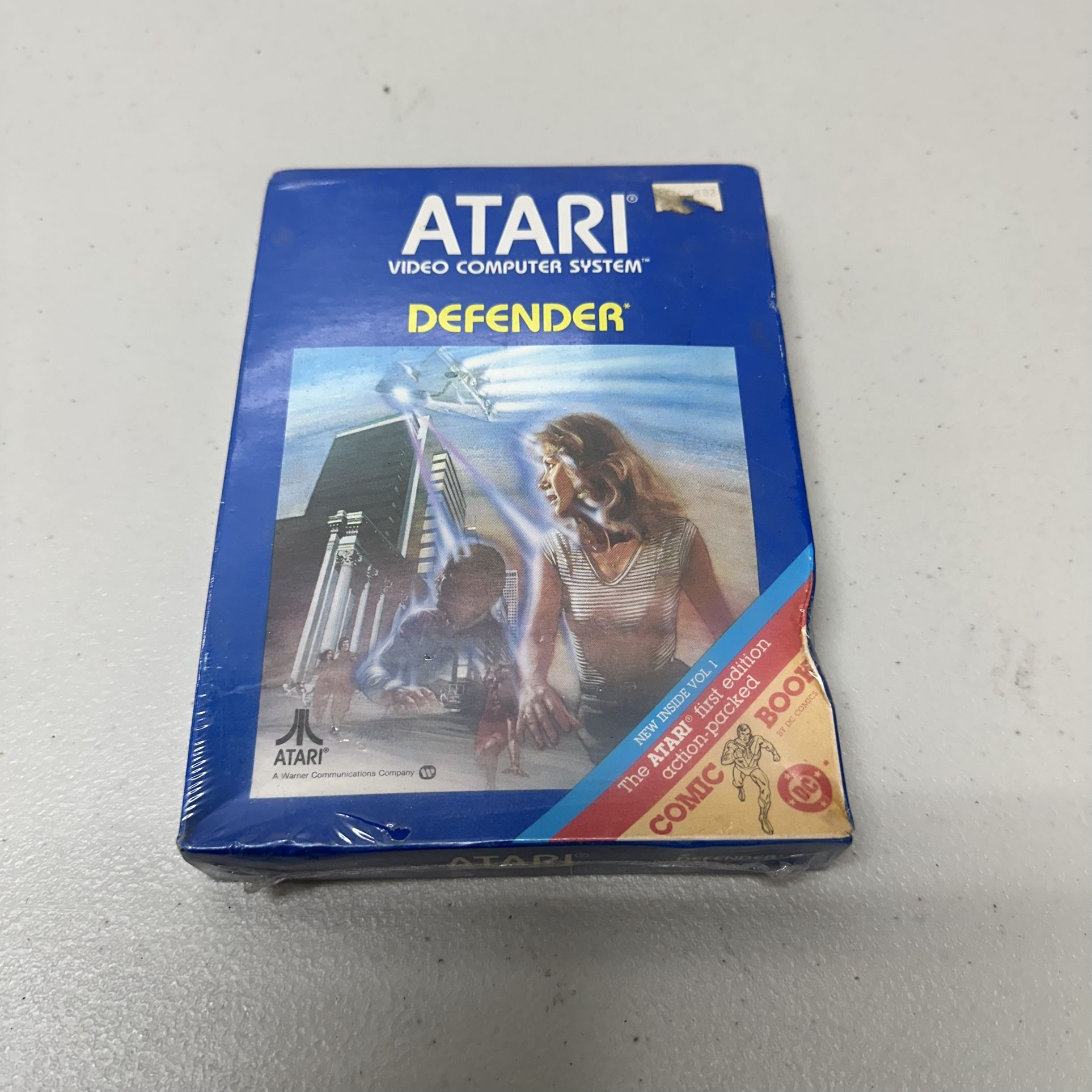 Atari 2600 Defender Game w/ Comic Book - Brand New, Sealed