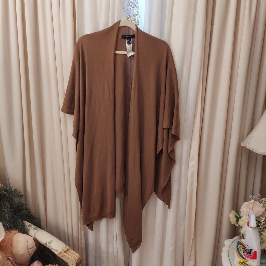 Cover Up (Shawl/fall/Thanksgiving/Brown)