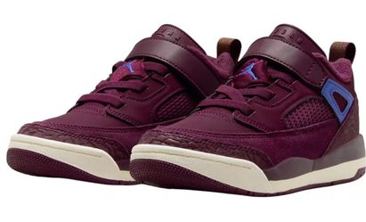 Size 13C Kids Jordan Spizike Low PS Bordeaux Hyper Royal FQ3951-641 New