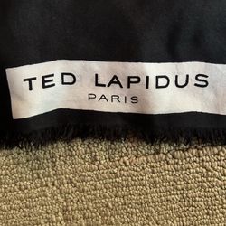 Authentic Scarf "Ted Lapidus " From Paris, France